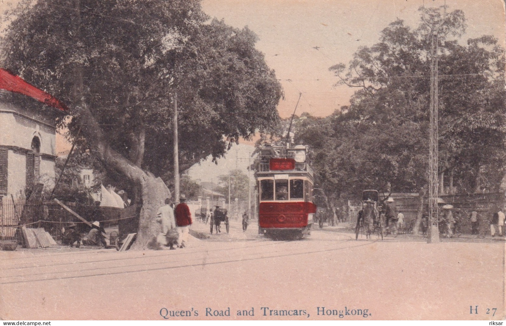 CHINE(HONG KONG) TRAMWAY - Chine (Hong Kong)