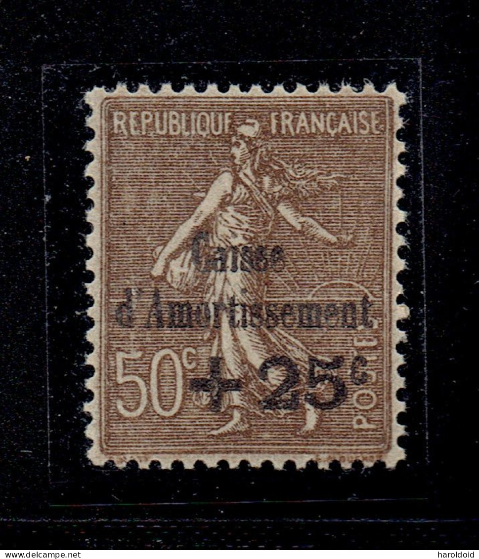 N°267 XX MNH TTB - TTB CENTRAGE - 1927-31 Caisse D'Amortissement