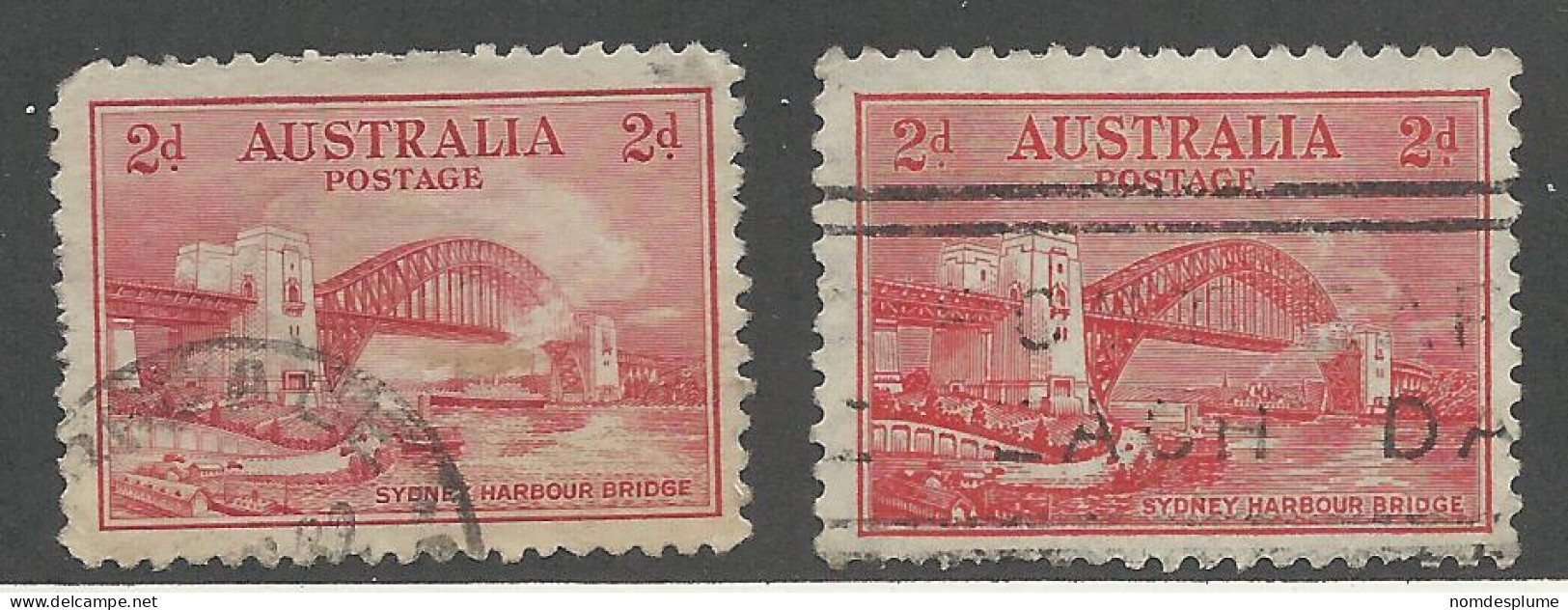 25490) Australia  1932 Bridge - Gebruikt