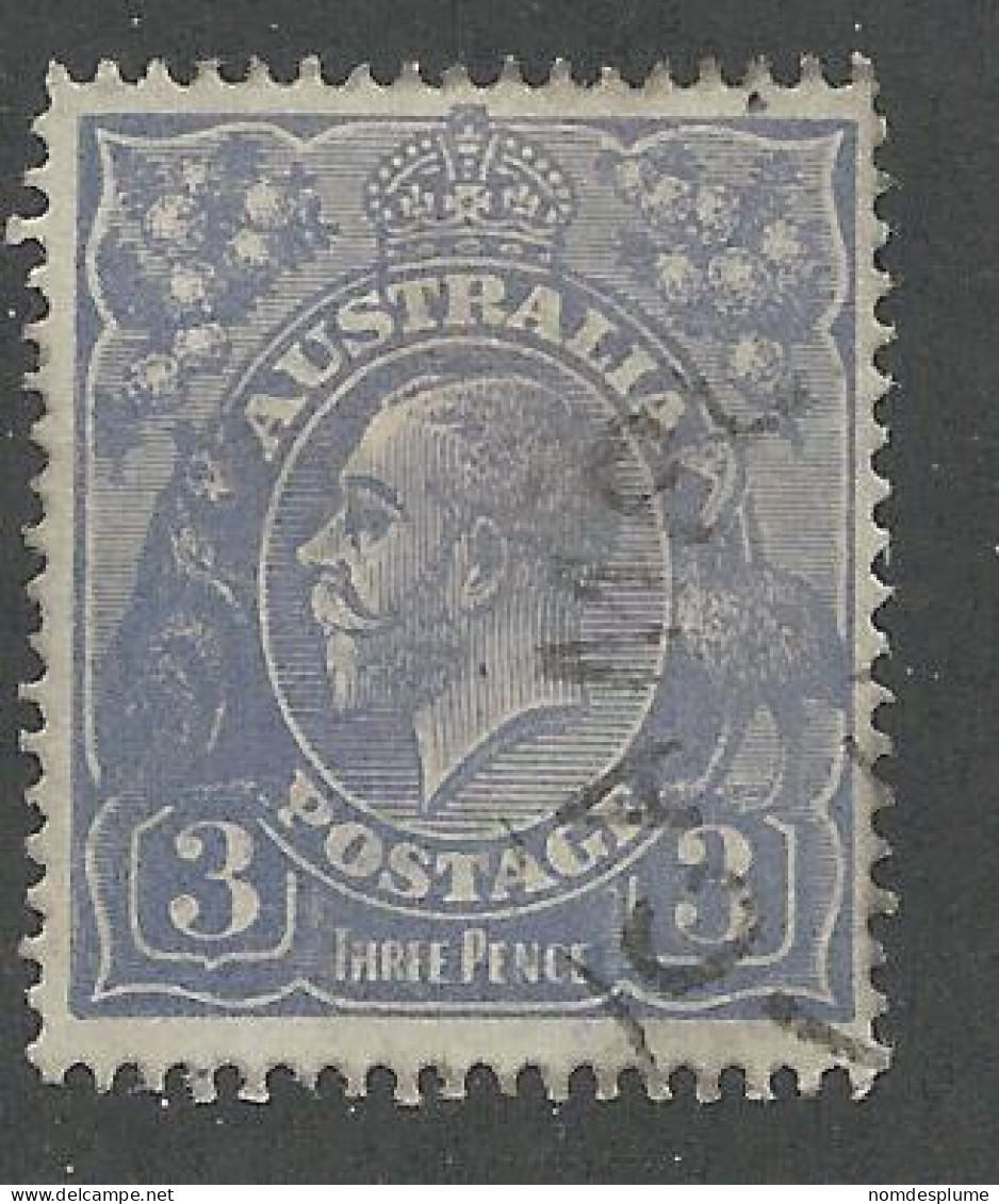 25493) Australia  1924 1st Watermark - Usati