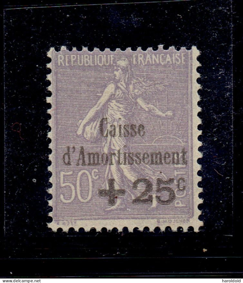 N°276 - XX MNH TTB - 1927-31 Caisse D'Amortissement