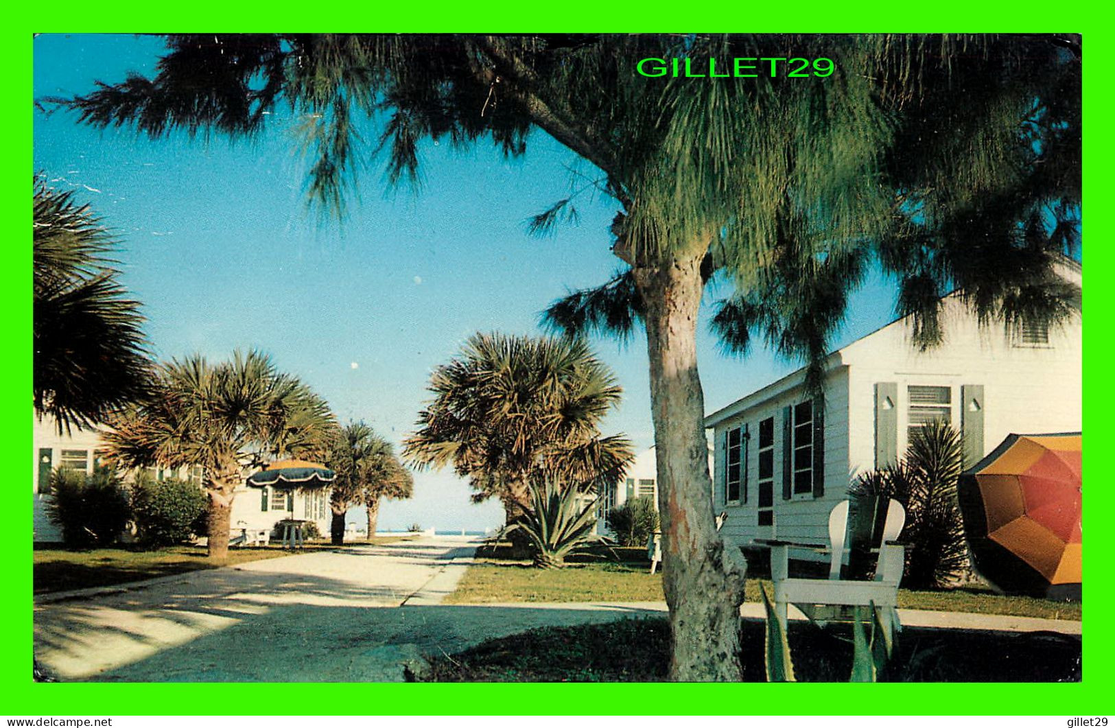 DAYTONA BEACH, FL - SAN SALVADOR COTTAGES - TRAVEL IN 1983 - PUB. BY C.K J. O'BRIEN - - Daytona