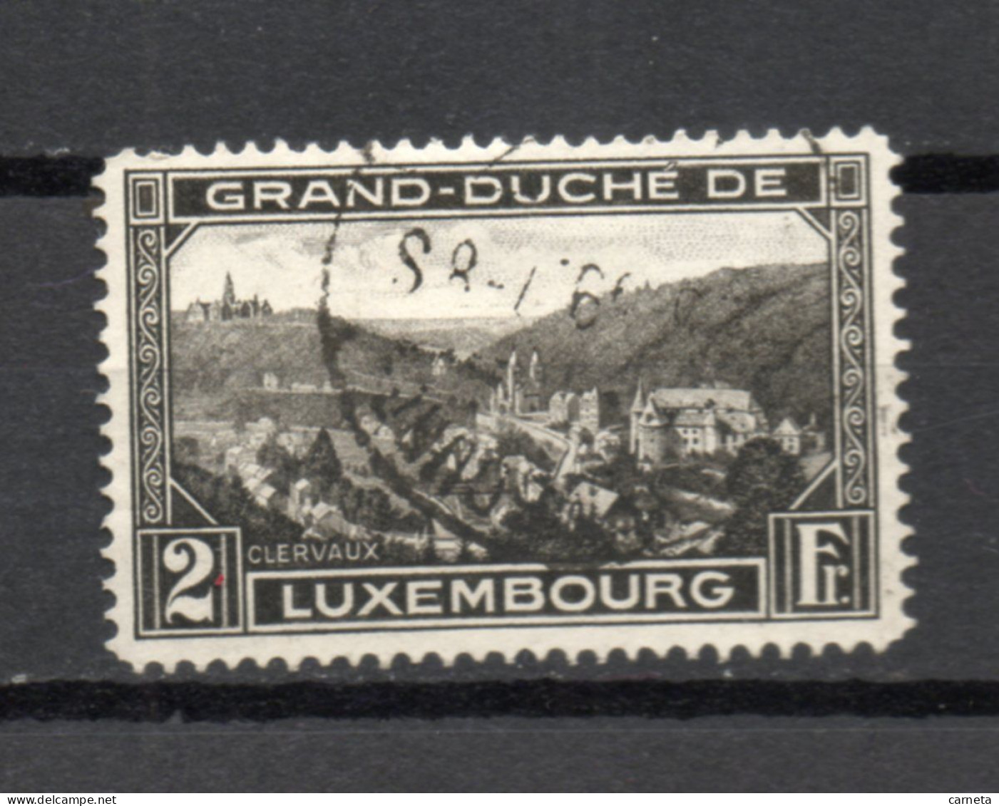 LUXEMBOURG    N° 208    OBLITERE   COTE 0.75€    CLERVAUX PAYSAGE - Used Stamps