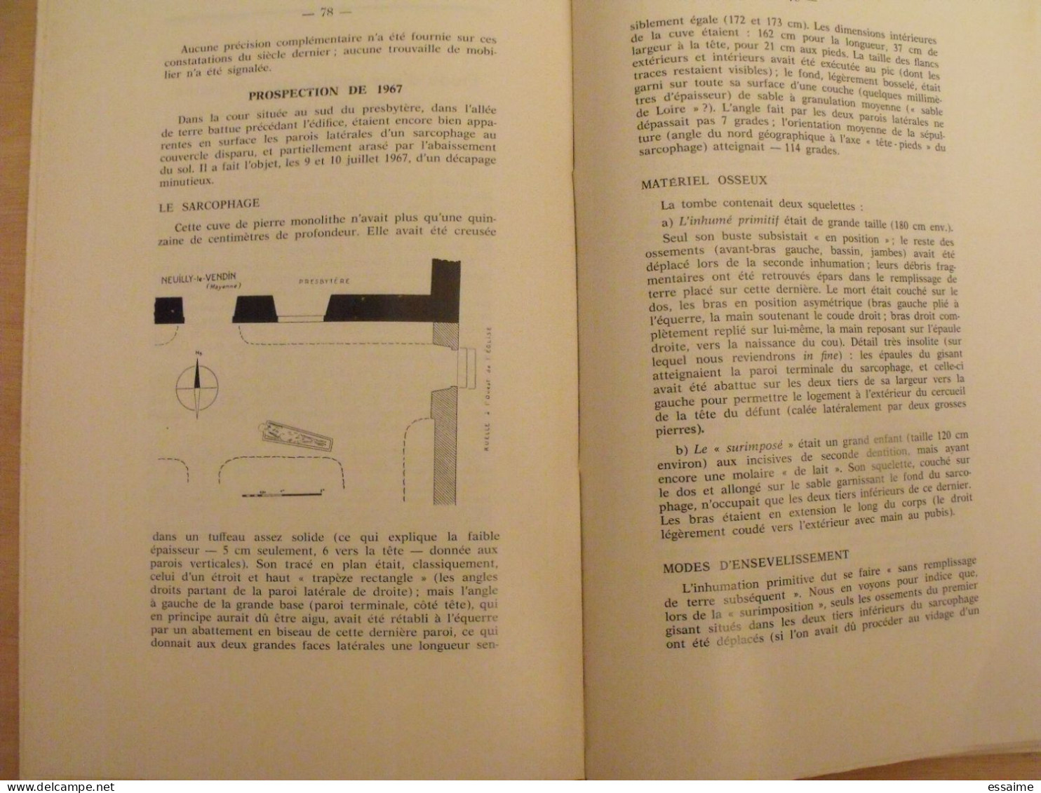Bulletin Historique Et Archéologique De La Mayenne. 1967, N° 16 (239) . Laval Chateau-Gontier. Goupil. - Pays De Loire