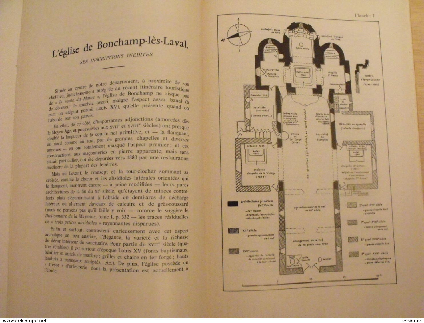 bulletin historique et archéologique de la Mayenne. 1968, n° 20 (240) . Laval Chateau-Gontier. Goupil.