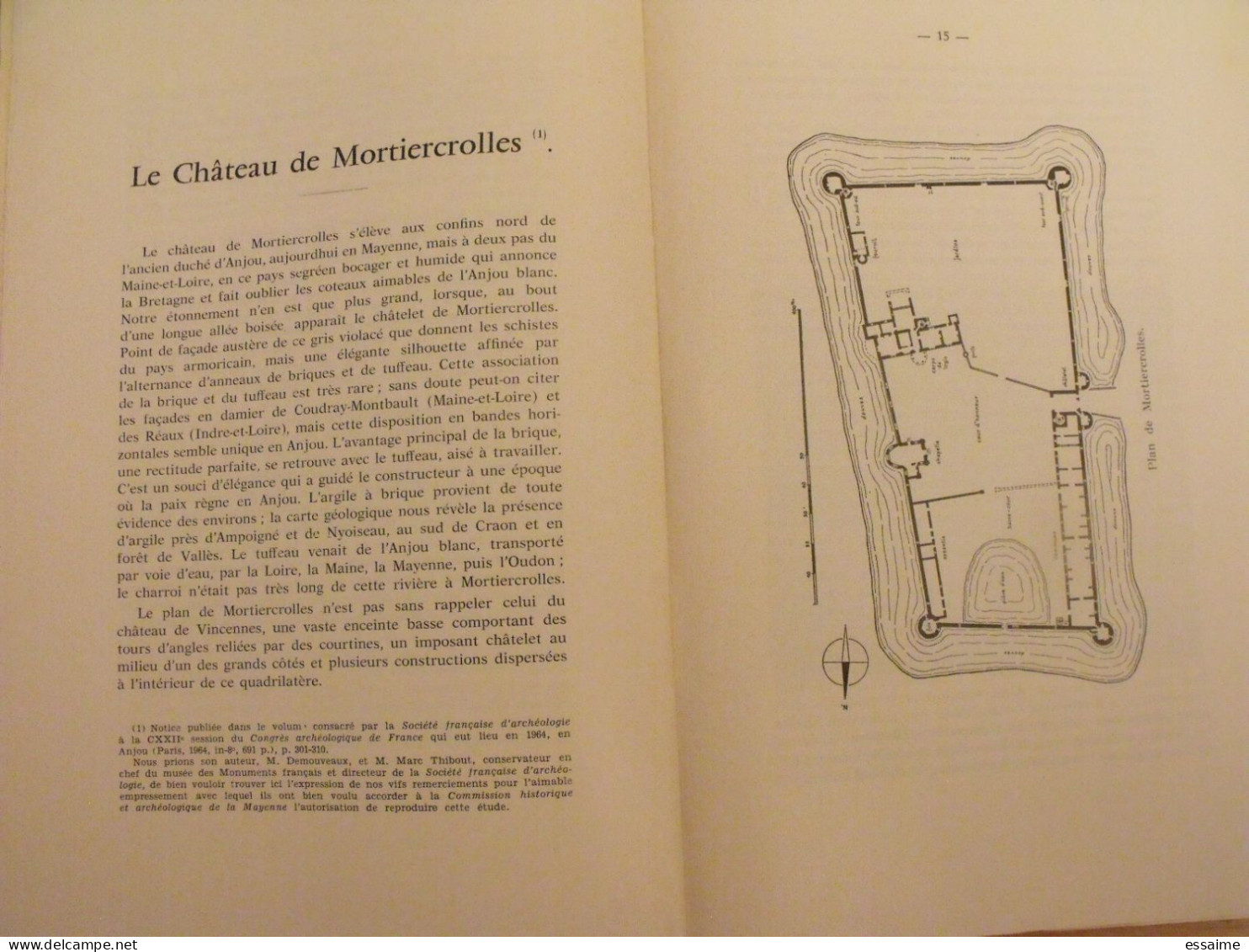 bulletin historique et archéologique de la Mayenne. 1968, n° 20 (240) . Laval Chateau-Gontier. Goupil.