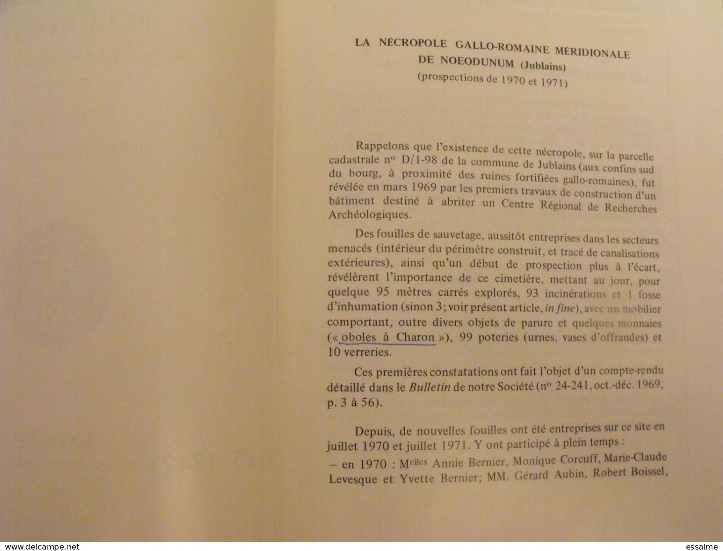 bulletin historique et archéologique de la Mayenne. 1970-71, n° 25 (242) . Laval Chateau-Gontier. Goupil.