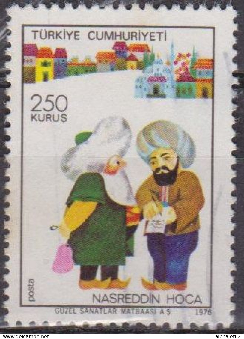 Nassreddin Hodja - TURQUIE - Humoriste - N° 2165 - 1976 - Used Stamps
