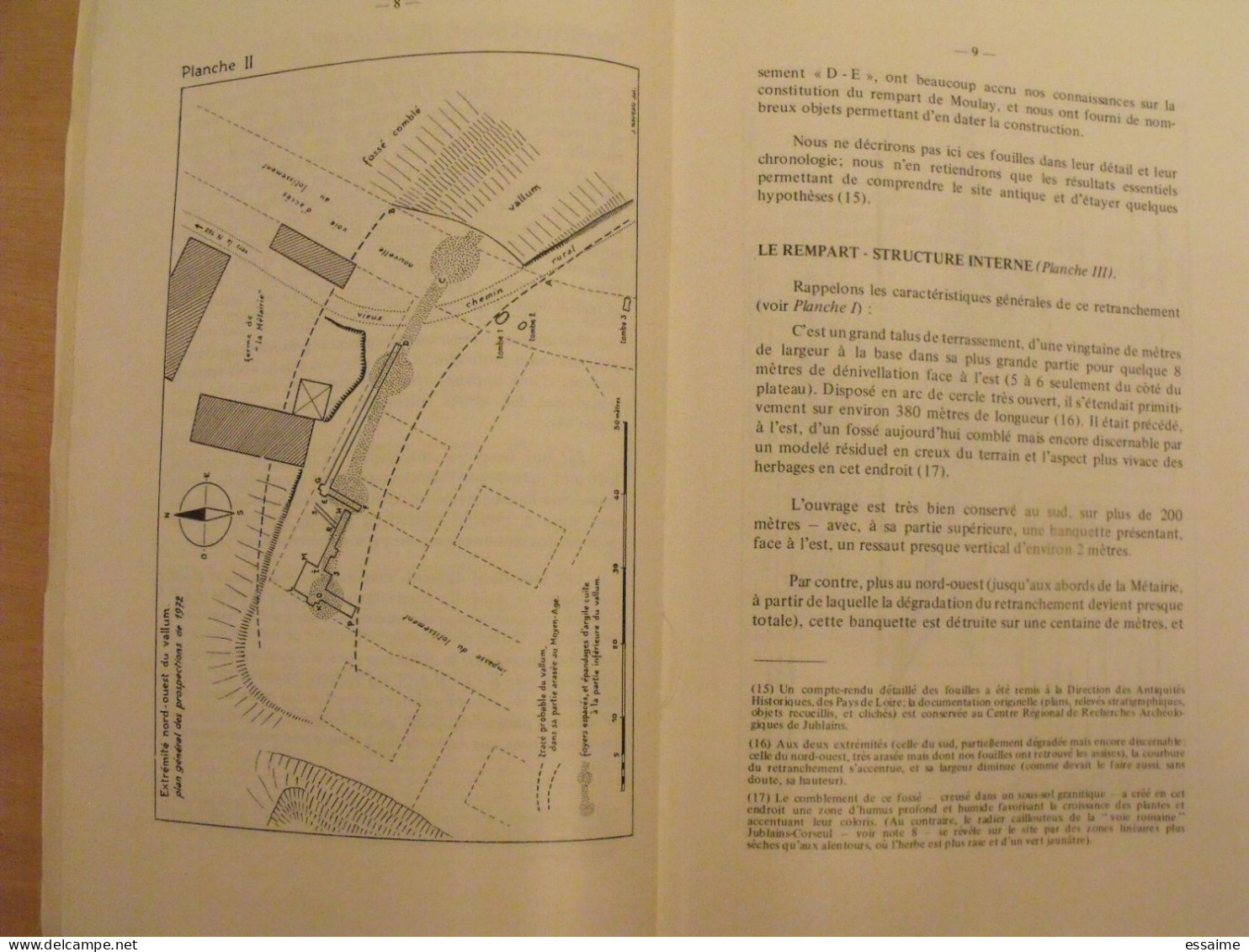 bulletin historique et archéologique de la Mayenne. 1972, n° 29 (243) . Laval Chateau-Gontier. Goupil.