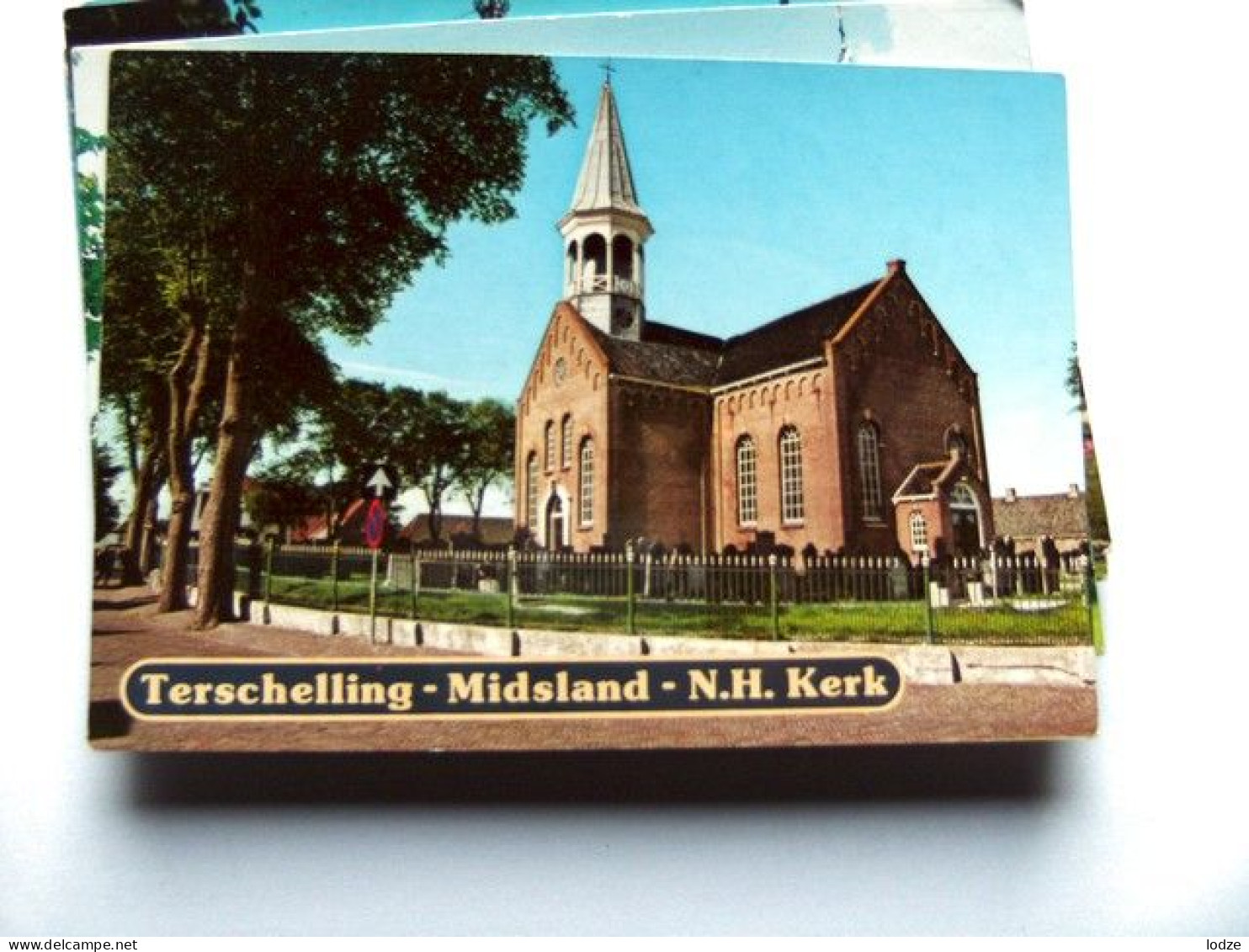 Nederland Holland Pays Bas Terschelling Midsland Met Nederlands Hervormde Kerk - Terschelling