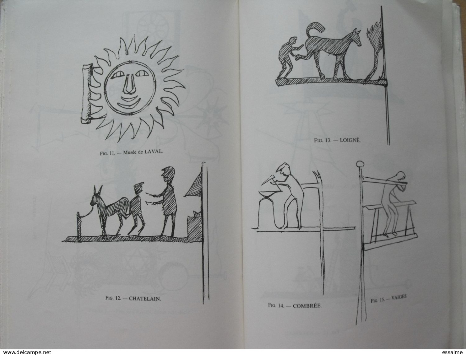 bulletin historique et archéologique de la Mayenne. 1973, n° 33 (244) . Laval Chateau-Gontier. Goupil. girouette