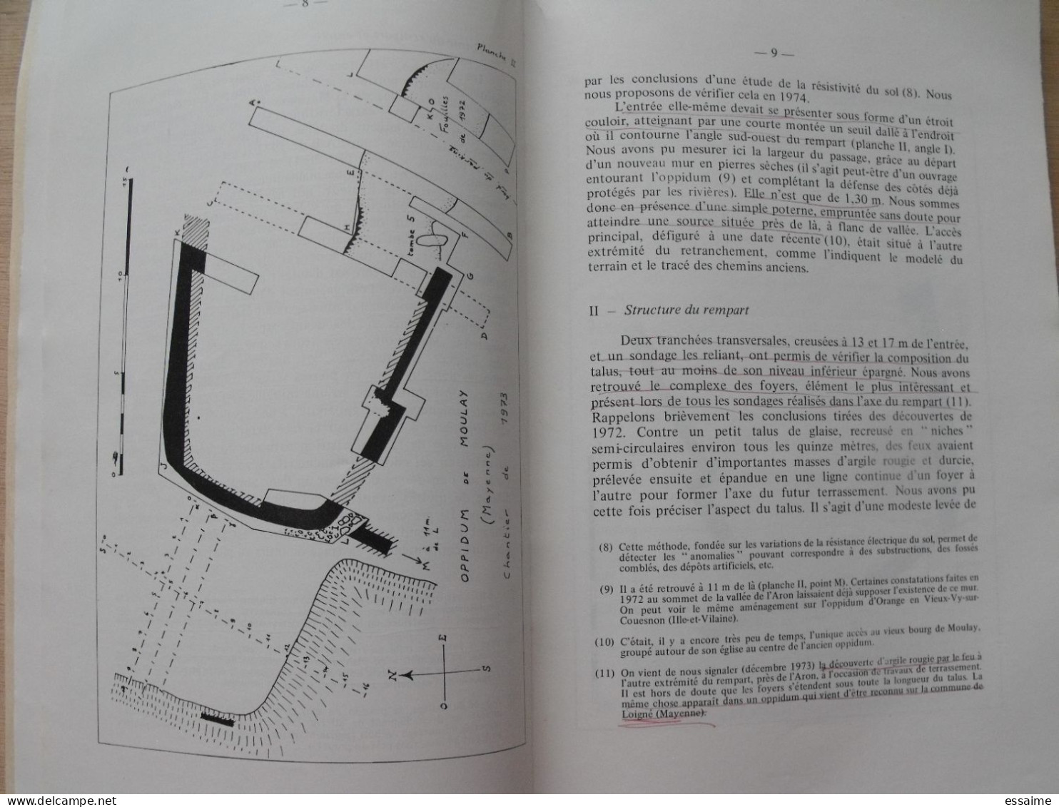 bulletin historique et archéologique de la Mayenne. 1973, n° 33 (244) . Laval Chateau-Gontier. Goupil. girouette