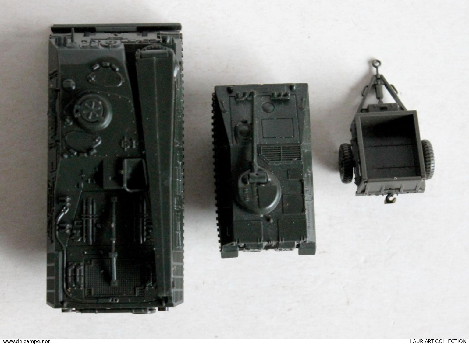 ROCO MINITANK HO 257 BERGEPANZER 2 + 214 SPZ KURZ + Z-287 REMORQUE MUNITION CHAR TANK MODELE REDUIT (1712.45) - Tanks