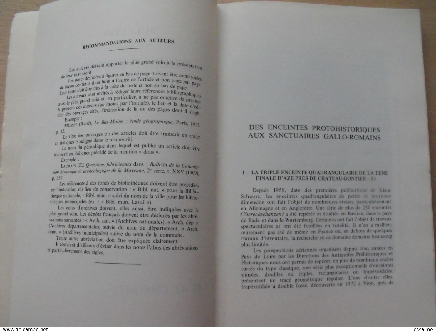 Bulletin Historique Et Archéologique De La Mayenne. 1975-76, N° 41-42 (246-4) . Laval Chateau-Gontier. Goupil. - Pays De Loire