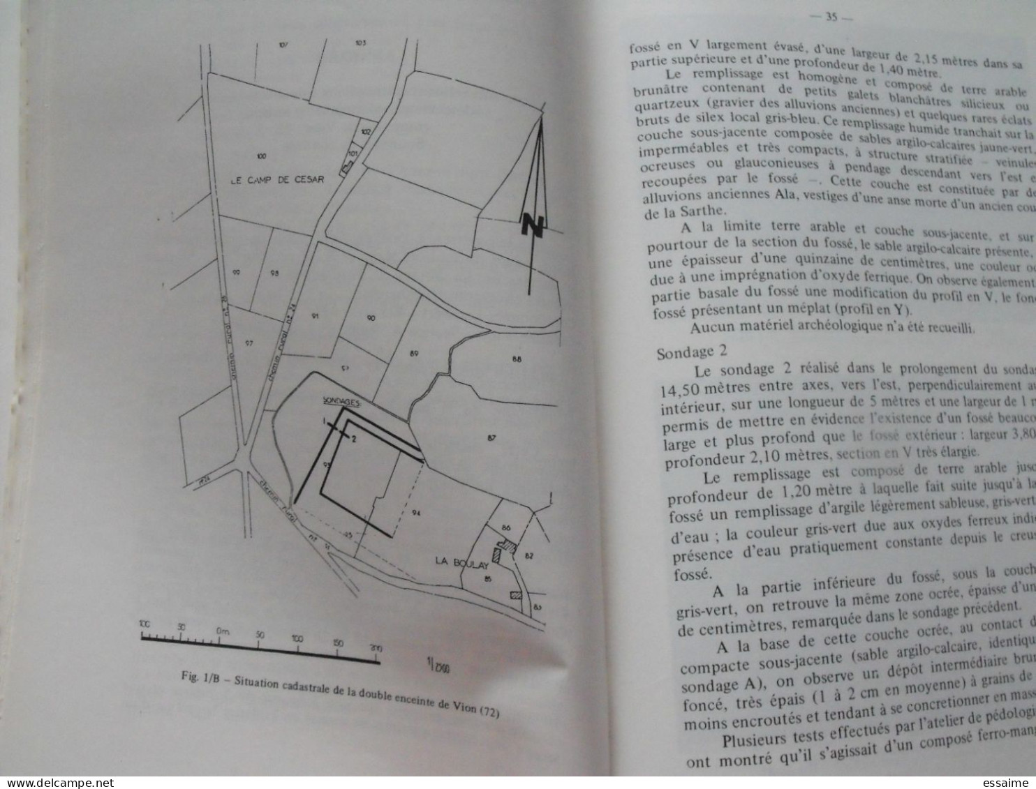 bulletin historique et archéologique de la Mayenne. 1975-76, n° 41-42 (246-4) . Laval Chateau-Gontier. Goupil.