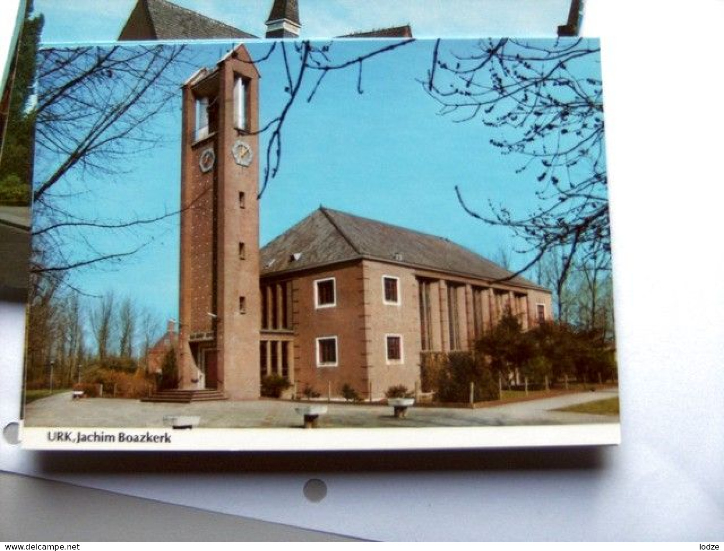 Nederland Holland Pays Bas Urk Met Jachim Boaz Kerk - Urk