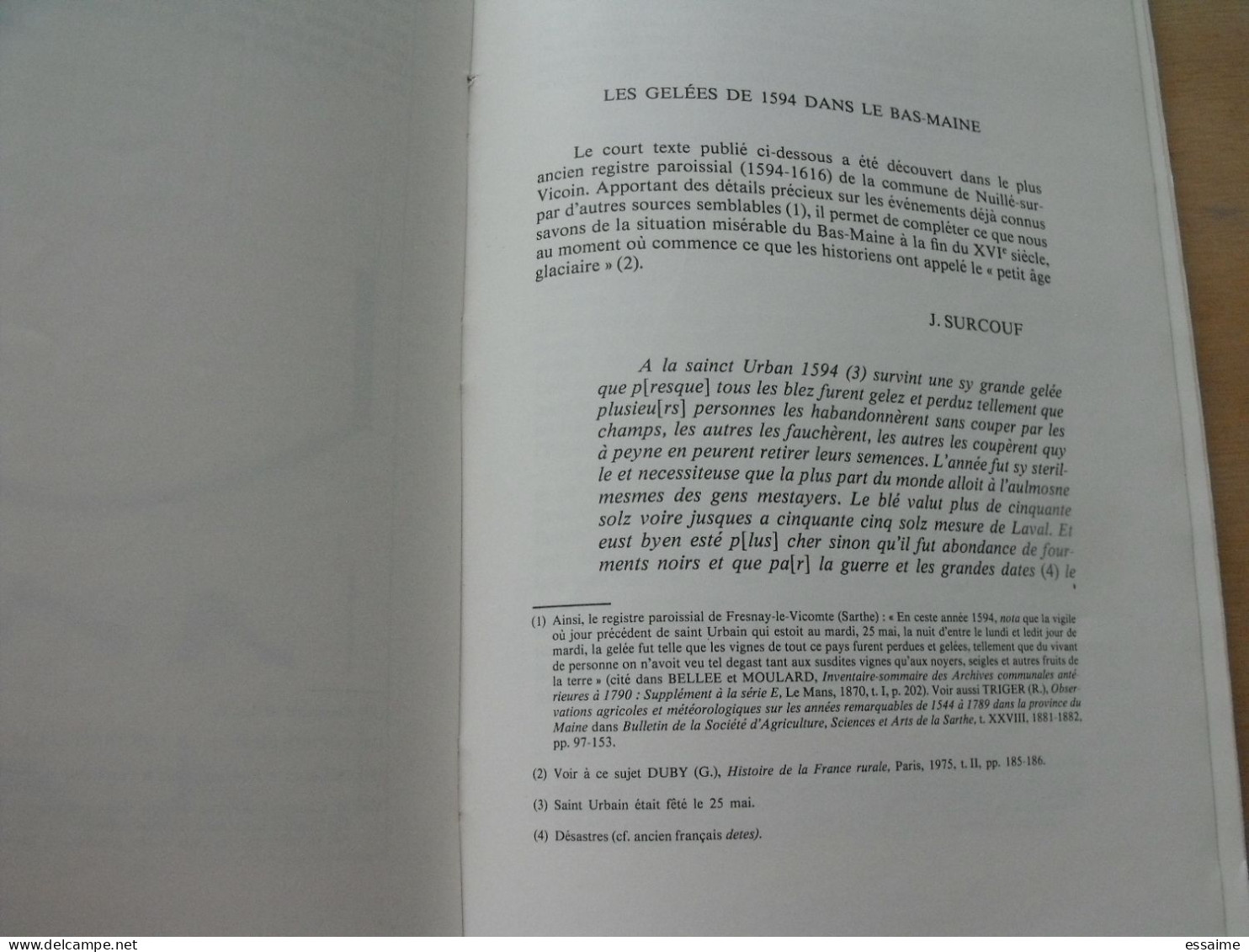 bulletin historique et archéologique de la Mayenne. 1977, n° 46 (246-4) . Laval Chateau-Gontier. Goupil.