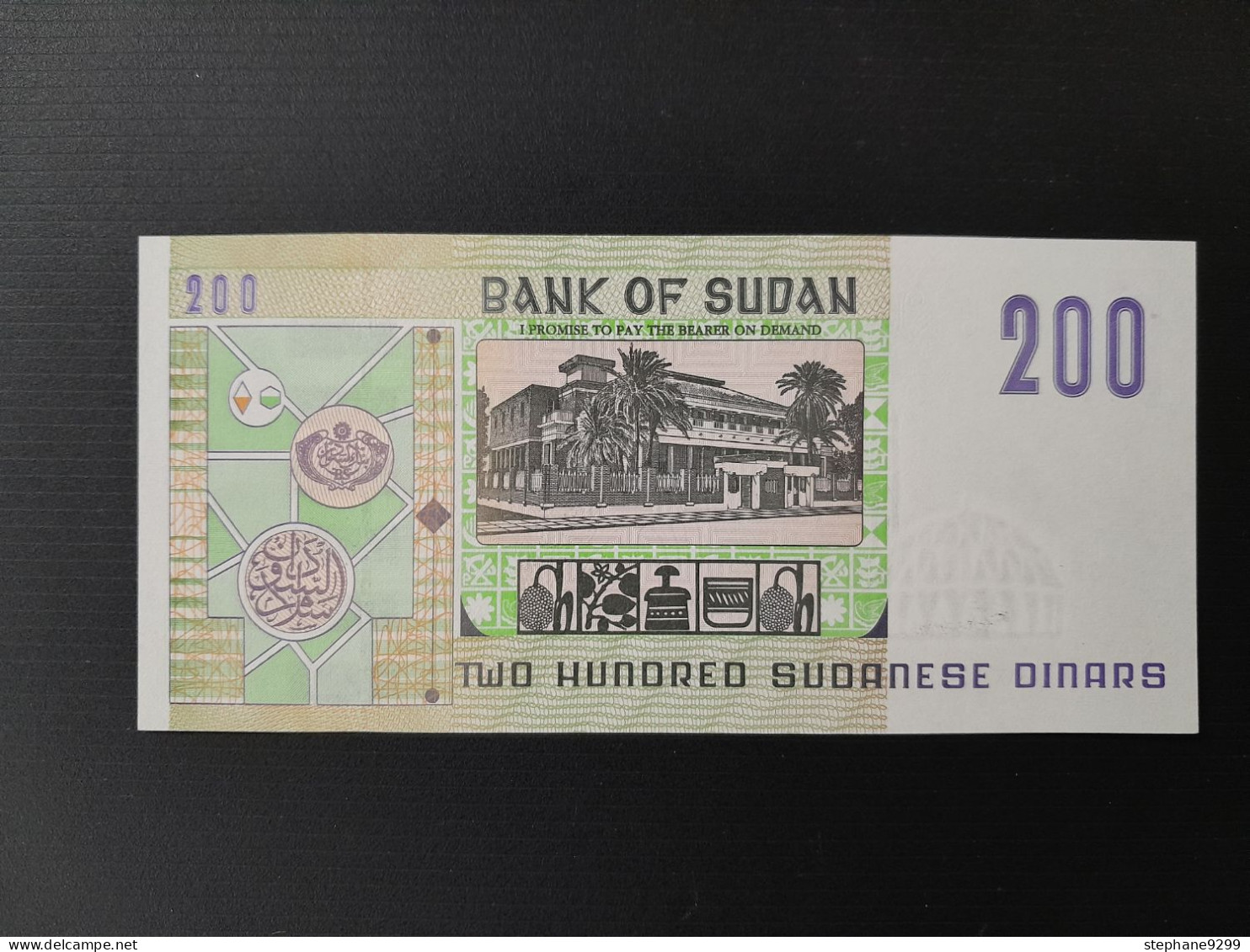 SOUDAN 200 Dinars 1998.neuf/unc - Soudan