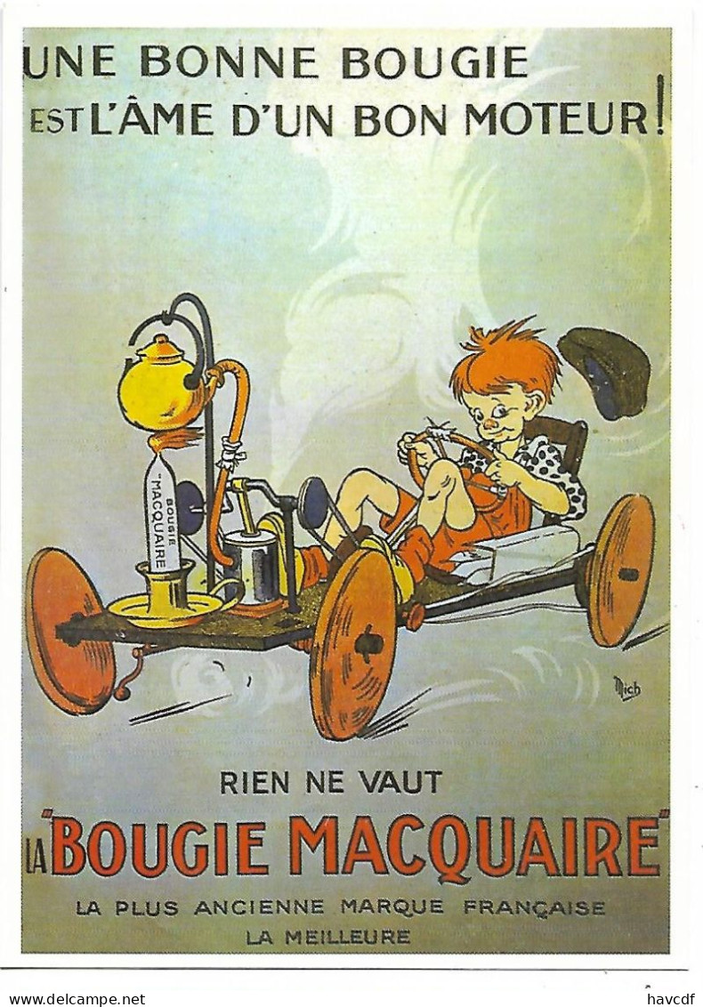 CPM - CENTENAIRE Editions - RECLAME - 70 - BOUGIE MACQUAIRE, Par MICH - Mich