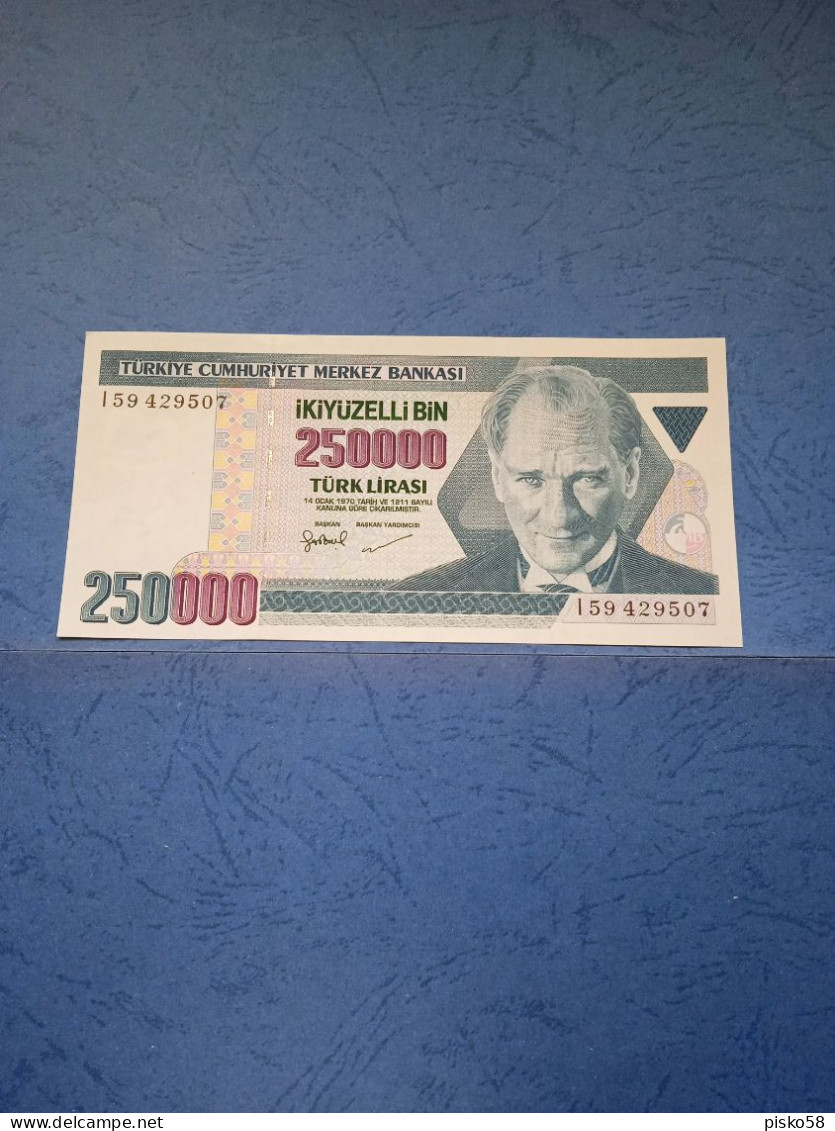 TURCHIA-P211 250000L 1998 UNC - Turquie