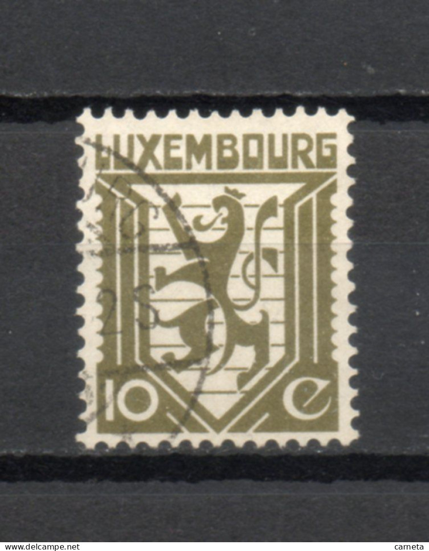 LUXEMBOURG    N° 232    OBLITERE   COTE 0.40€    ARMOIRIE - Usati