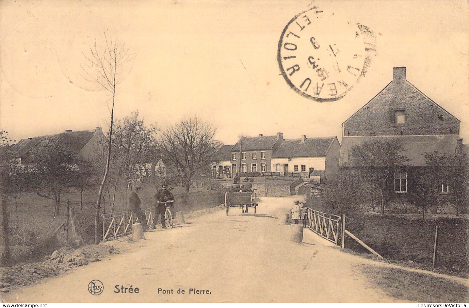 BELGIQUE - Strée - Pont De Pierre - Animé - Carte Postale Ancienne - Andere & Zonder Classificatie
