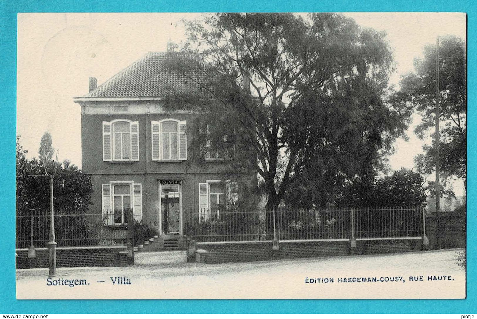 * Zottegem - Sotteghem (Oost Vlaanderen) * (Edition Haegeman Cousy) Villa, Unique, Old, Rare, TOP - Zottegem