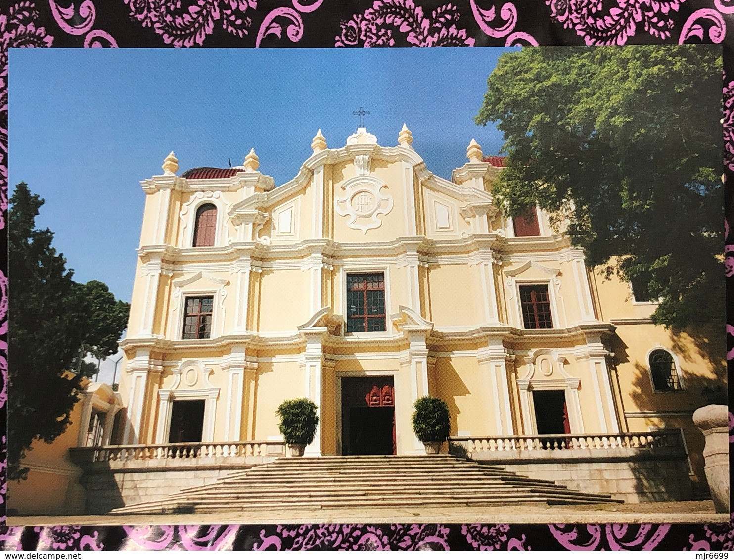 MACAU ST. JOSEPH'S SEMINARY AND CHURCH PPC PRINTED BY CLM. - Macao