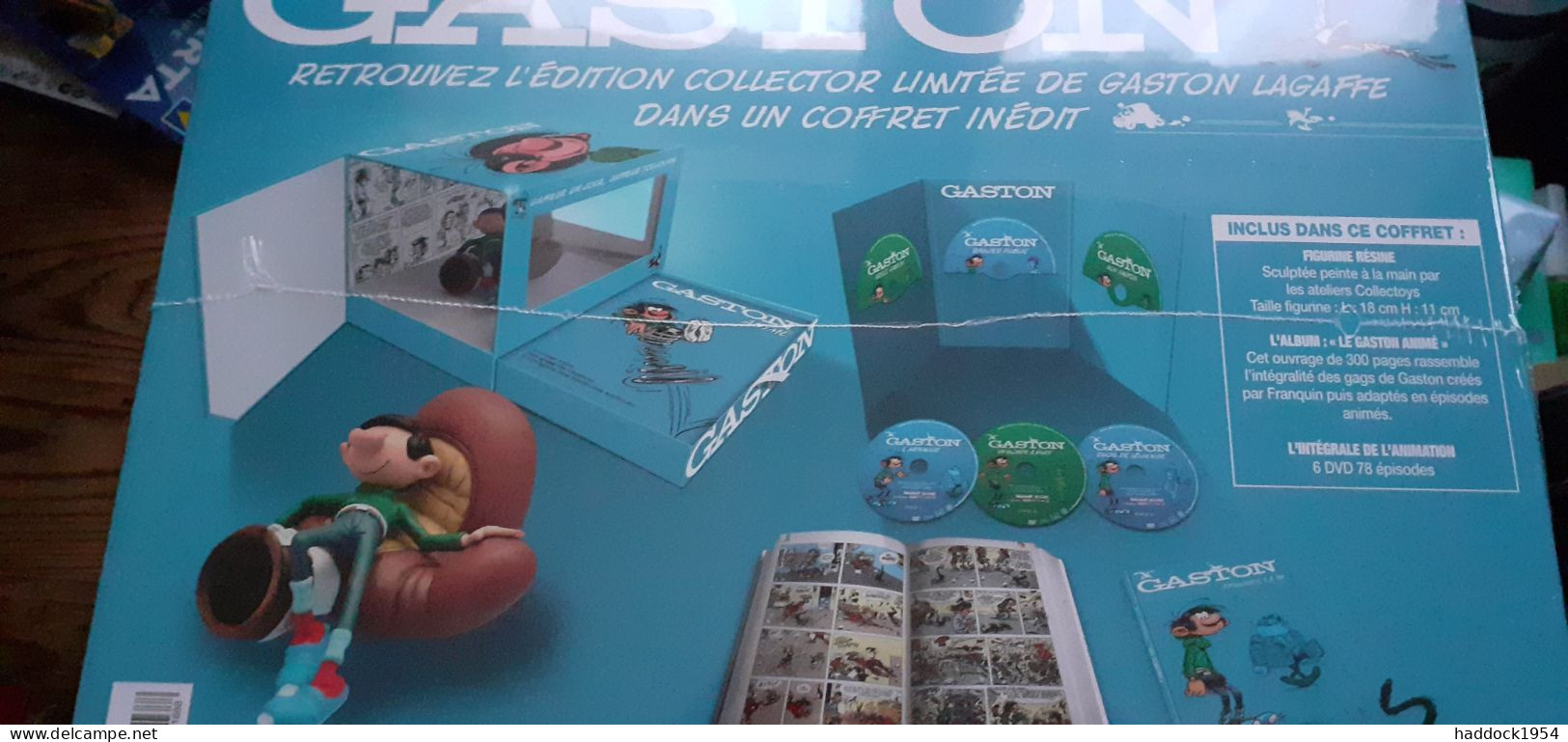 Coffret Gaston Et Son Gant De Boxe FRANQUIN Collectoys 2018 - Beelden - Hars