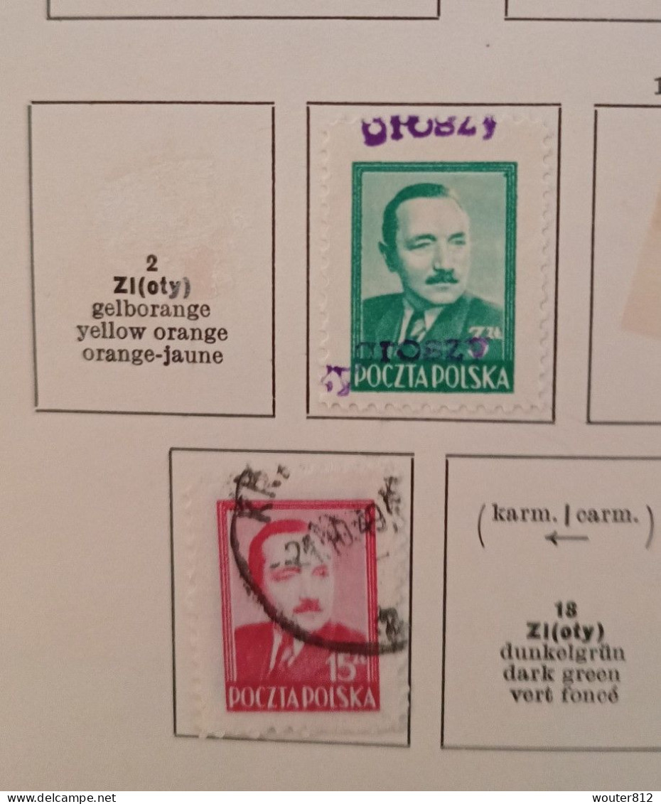 Poland - MNH, Mint, Obliterated In 2 Stockbooks And On Pages - Otros & Sin Clasificación
