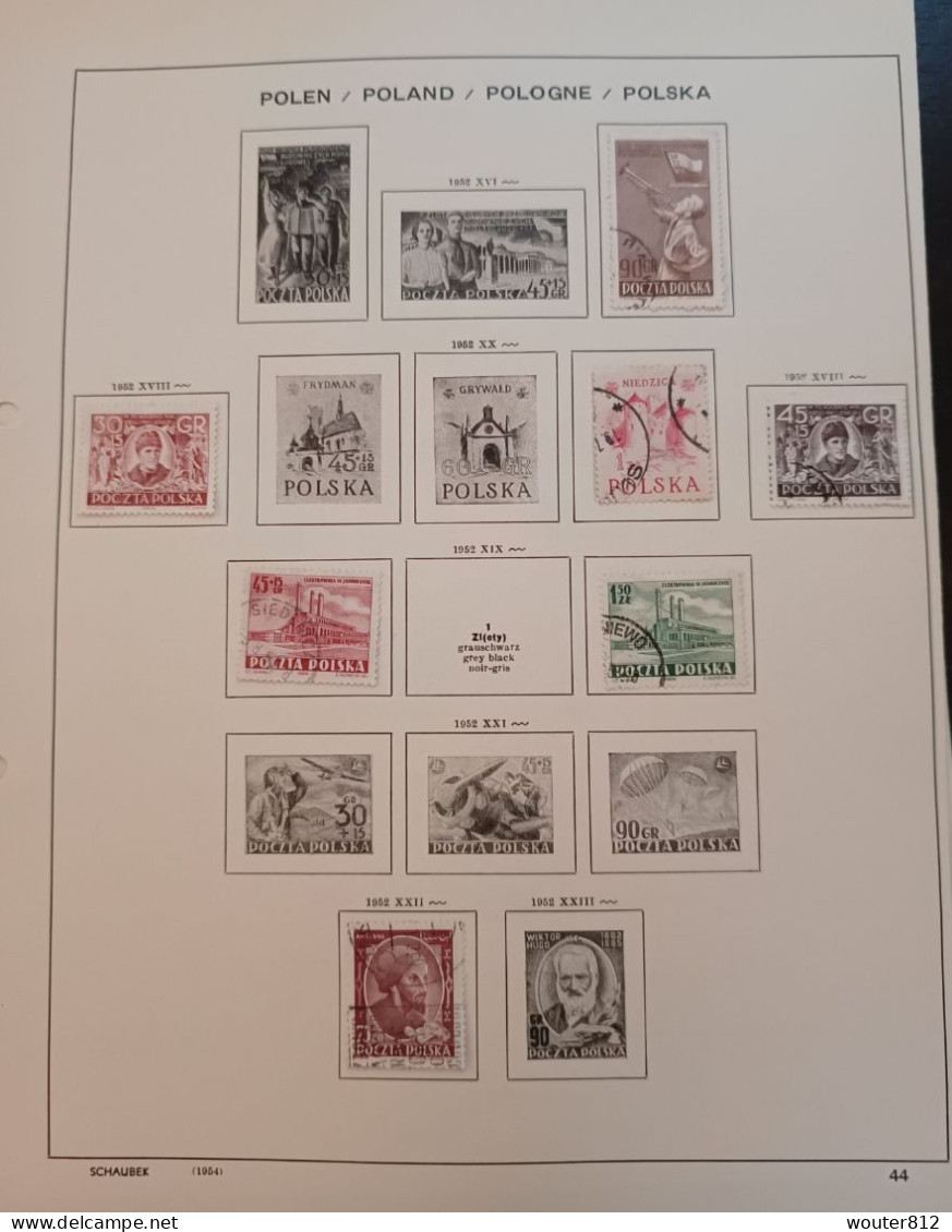 Poland - MNH, mint, obliterated in 2 stockbooks and on pages