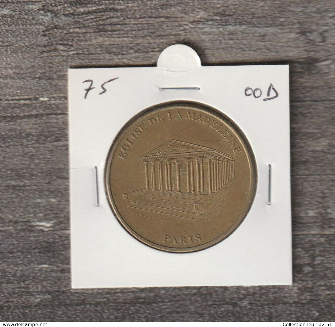 Monnaie De Paris : Eglise De La Madeleine - 2000 - 2000