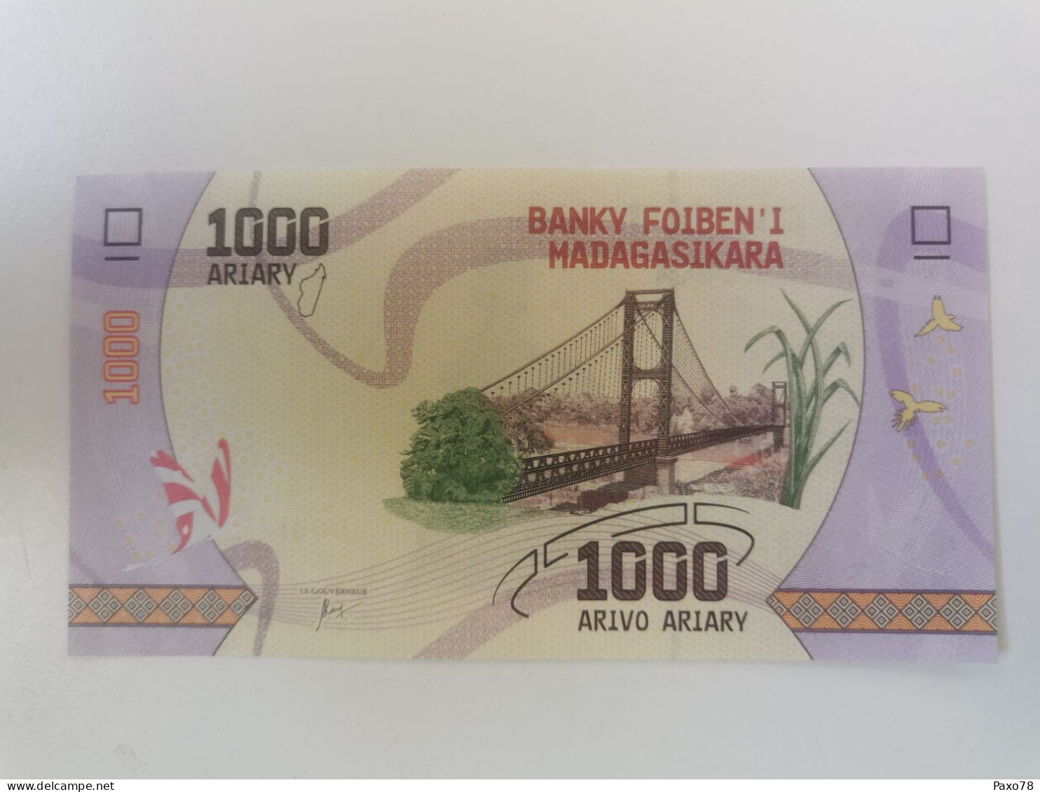 Madagascar, 1000 Ariary - Madagaskar