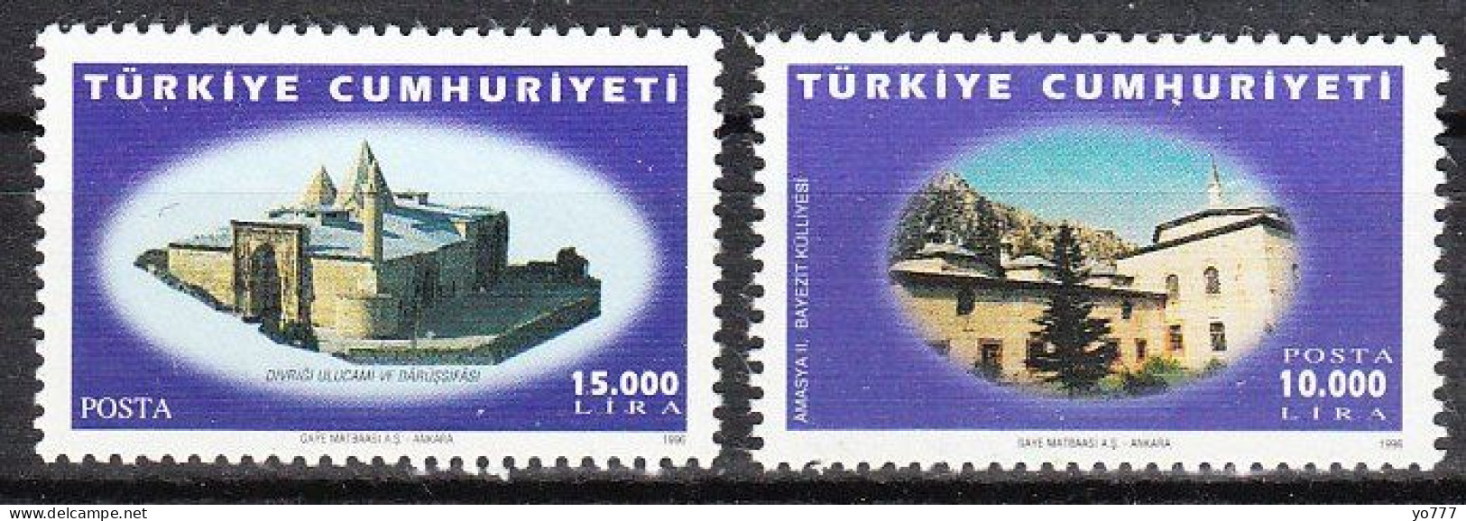 (3101-02) TURKEY OUR HISTORICAL SOCIAL AND CULTURAL POSSESIONS MNH** - Unused Stamps