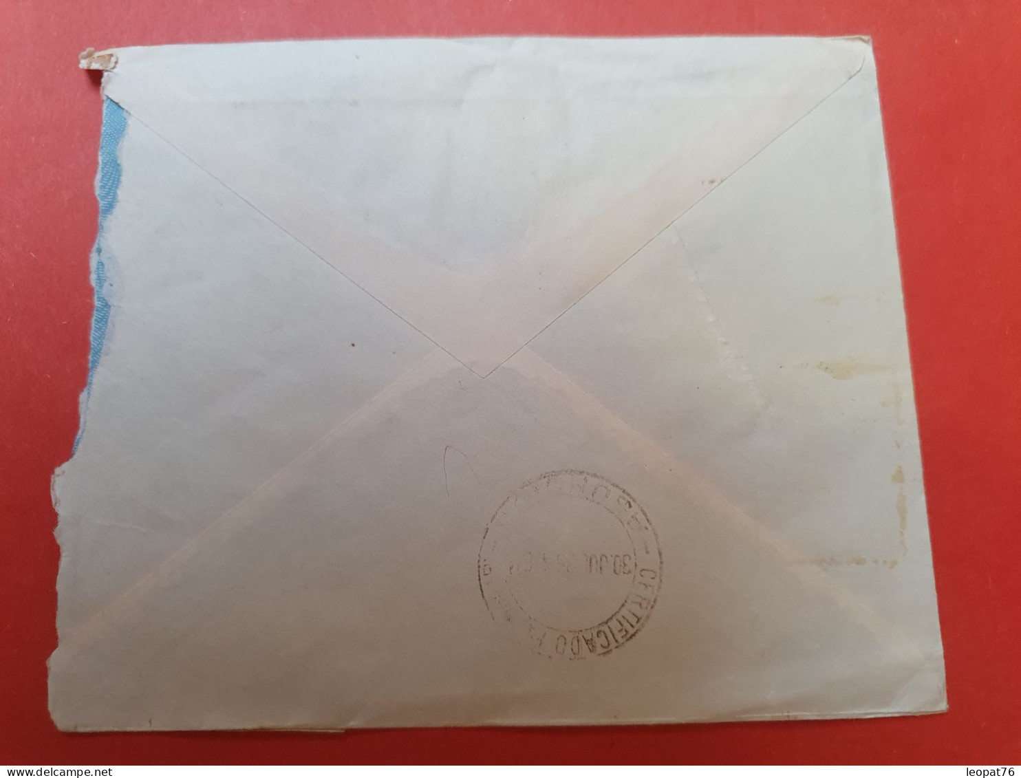 Paraguay - Enveloppe De La Mission Française Au Paraguay En Recommandé De Asuncion Pour Paris En 1938 - D 220 - Paraguay