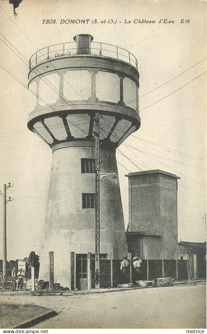 DOMONT - Le Château D'eau. - Châteaux D'eau & éoliennes