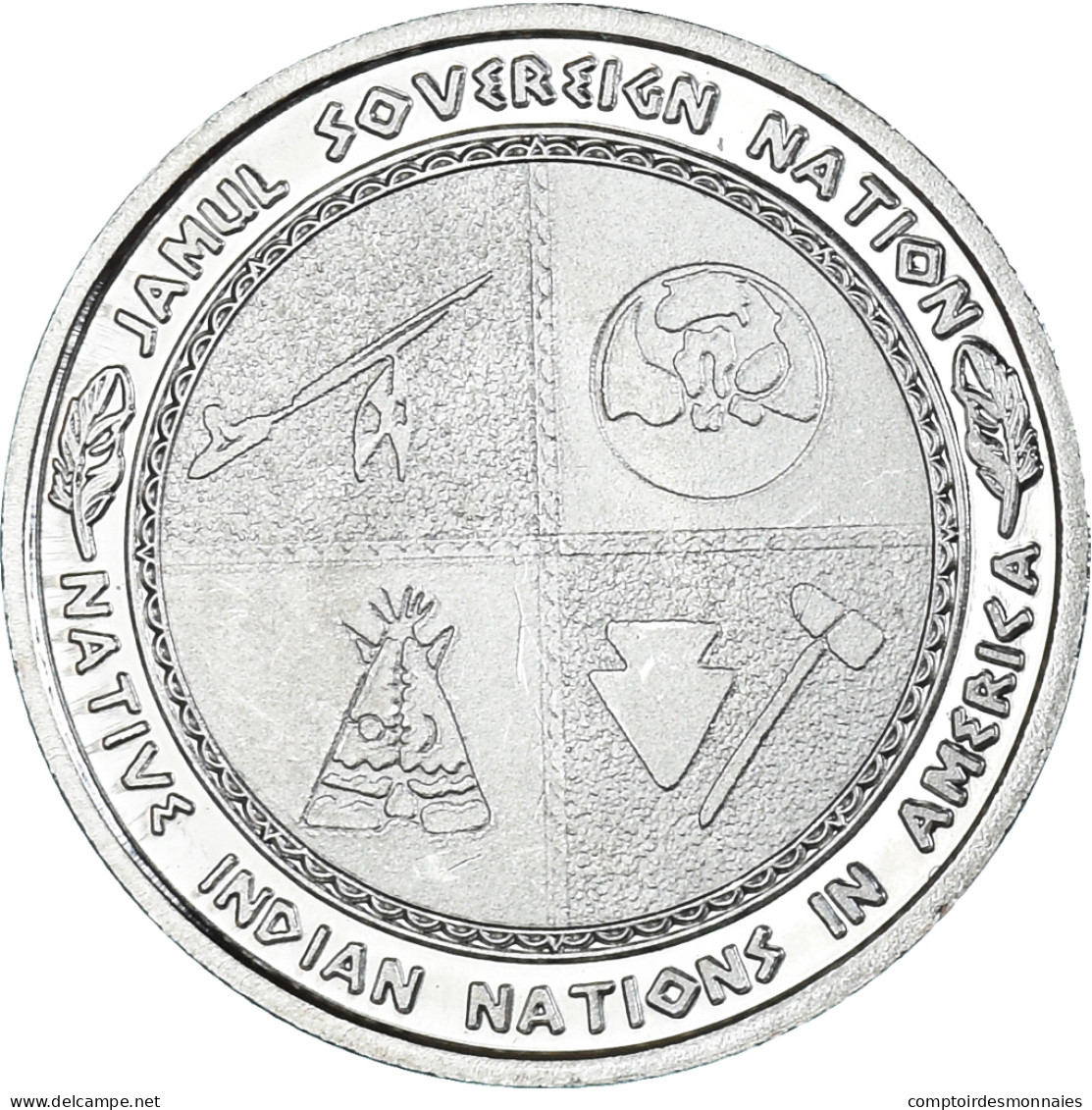 Monnaie, États-Unis, Dime, 2023, Santee Tribes.BE, SPL, Du Cupronickel - Conmemorativas