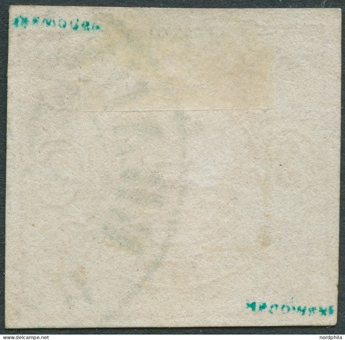 BRAUNSCHWEIG 3 O, 1852, 3 Sgr. Orangerot, Blauer K2 Von Braunschweig, Vollrandig, Pracht, Signiert, Mi. 350,- - Brunswick