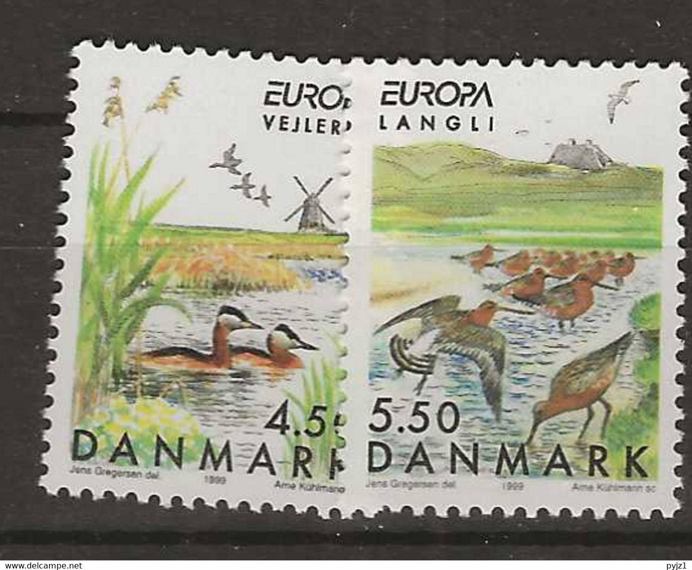 1999 MNH Denmark Postfris** - 1999