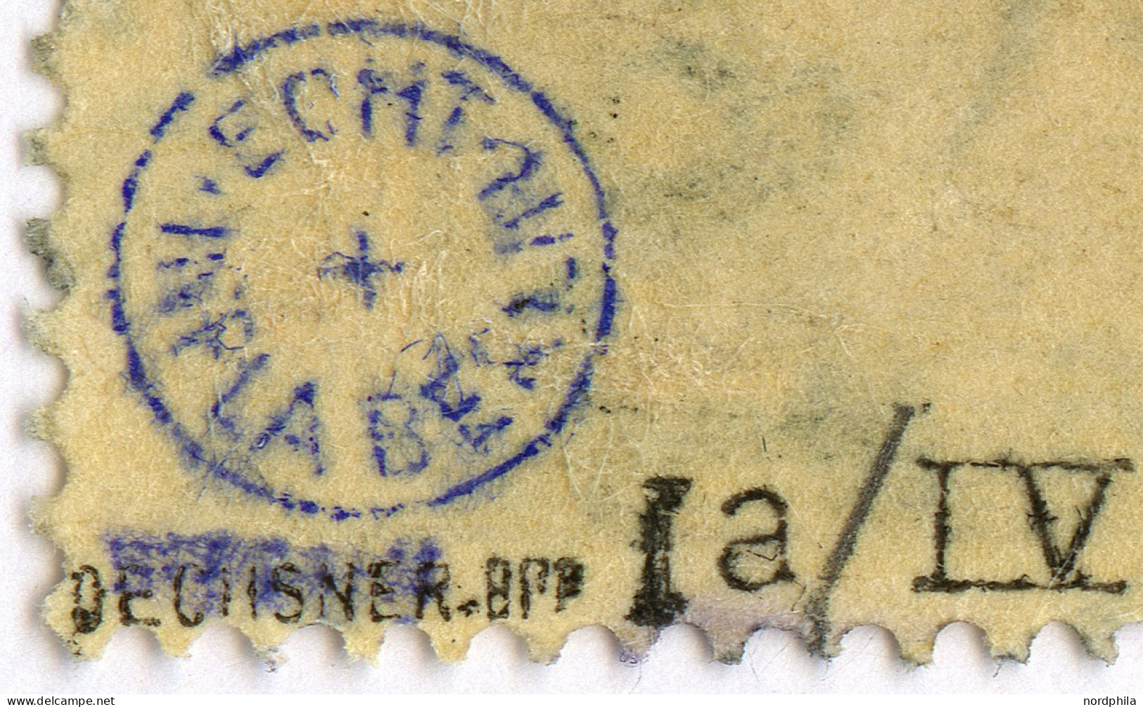 Dt. Reich 154 Ia AF IV O, 1921, 1.6 M Auf 5 Pf. Dunkelorangebraun, Mit Aufdruckfehler IV: Zwischenraum Zwischen Stern Un - Oblitérés