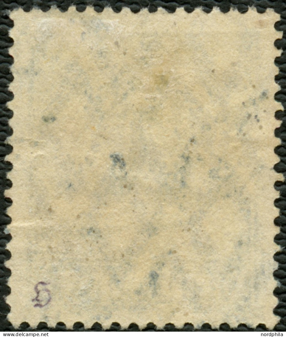 DIENSTMARKEN D 19b O, 1920, 20 Pf. Preußischblau, Stempel NAUMBURG, Pracht, Fotoattest Tworek, Mi. 950.-, R! - Dienstmarken