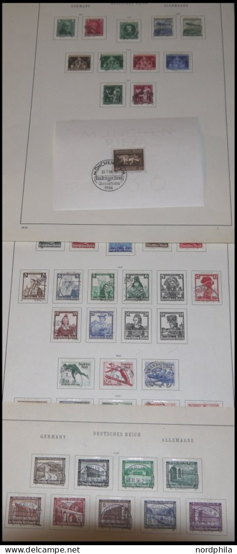 SAMMLUNGEN O, 1935-44, Sauberer Gestempelter Sammlungsteil, Fast Nur Pracht, Mi. 900.- - Used Stamps