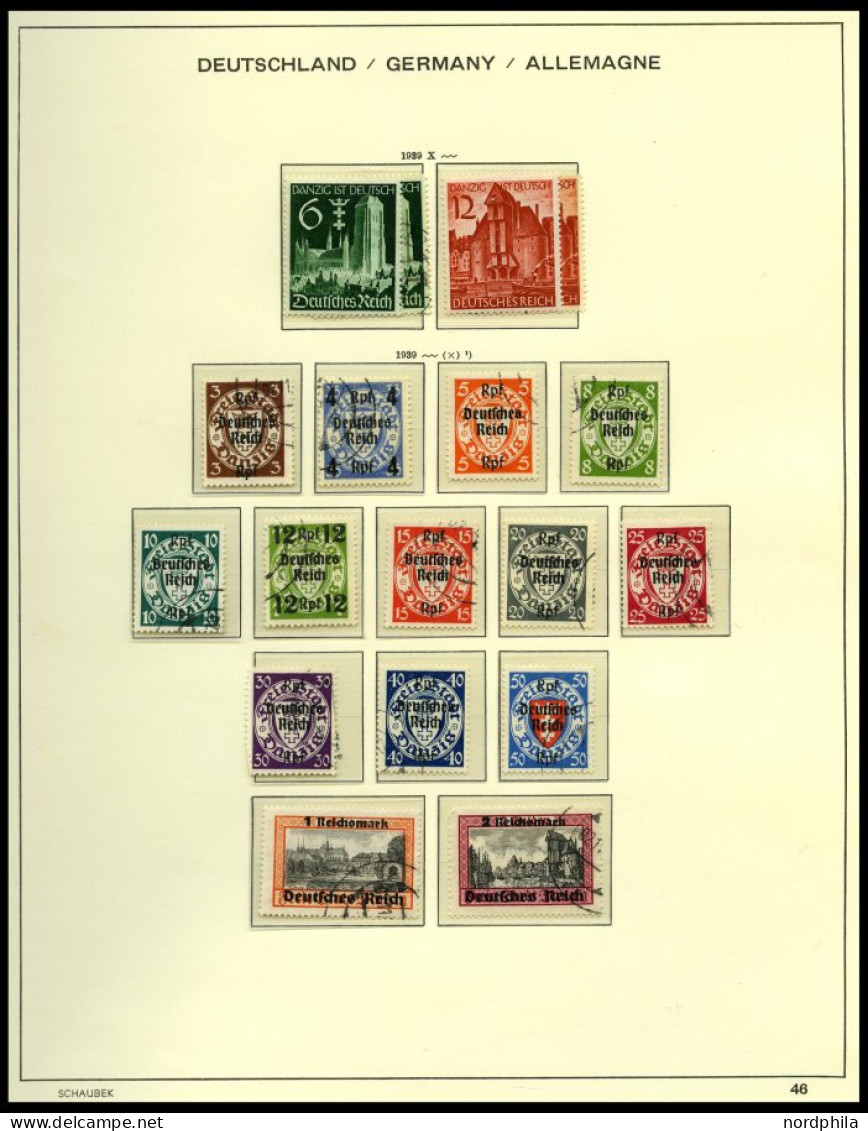 SAMMLUNGEN O,,,Brief,BrfStk , 1933-45, Reichhaltige Sammlung Dt. Reich Mit Vielen Guten Ausgaben Und Einigen Interessant - Unused Stamps