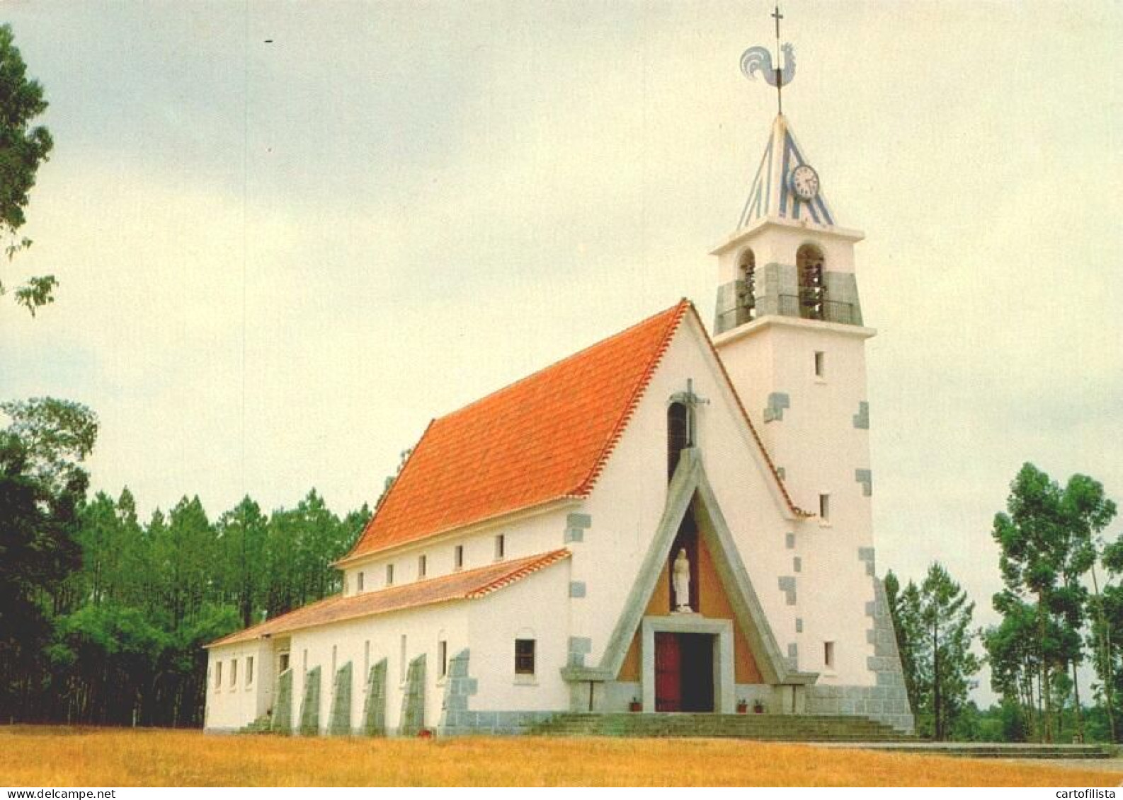 Santa Margarida Da Coutada, CONSTÂNCIA - Igreja Do Campo Militar   ( 2 Scans ) - Santarem