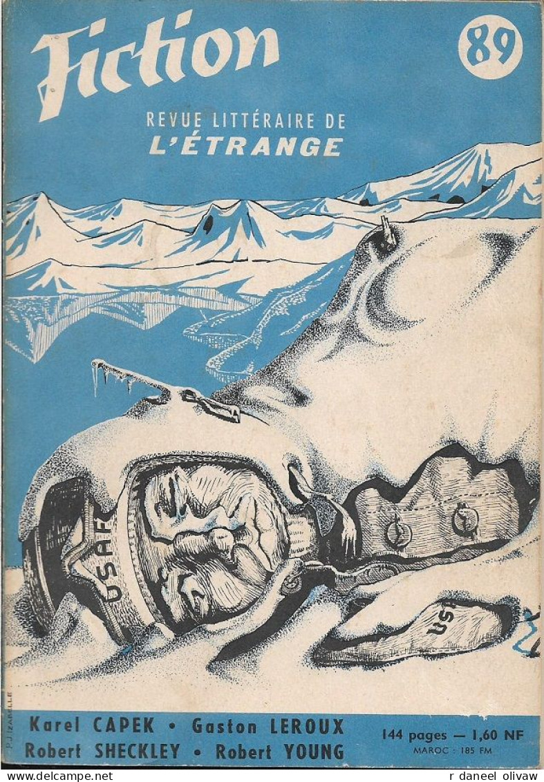 Fiction N° 89, Avril 1961 (TBE) - Fictie
