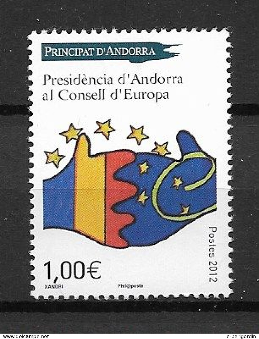 ANDORRE FR ,  No 731 , NEUF , ** , SANS CHARNIERE, TTB . - Nuevos