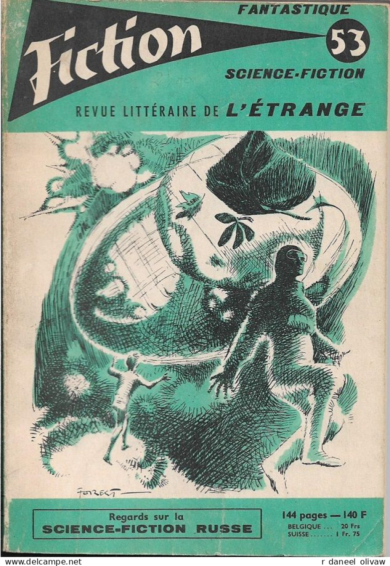 Fiction N° 53, Avril 1958 (BE+) - Fiction