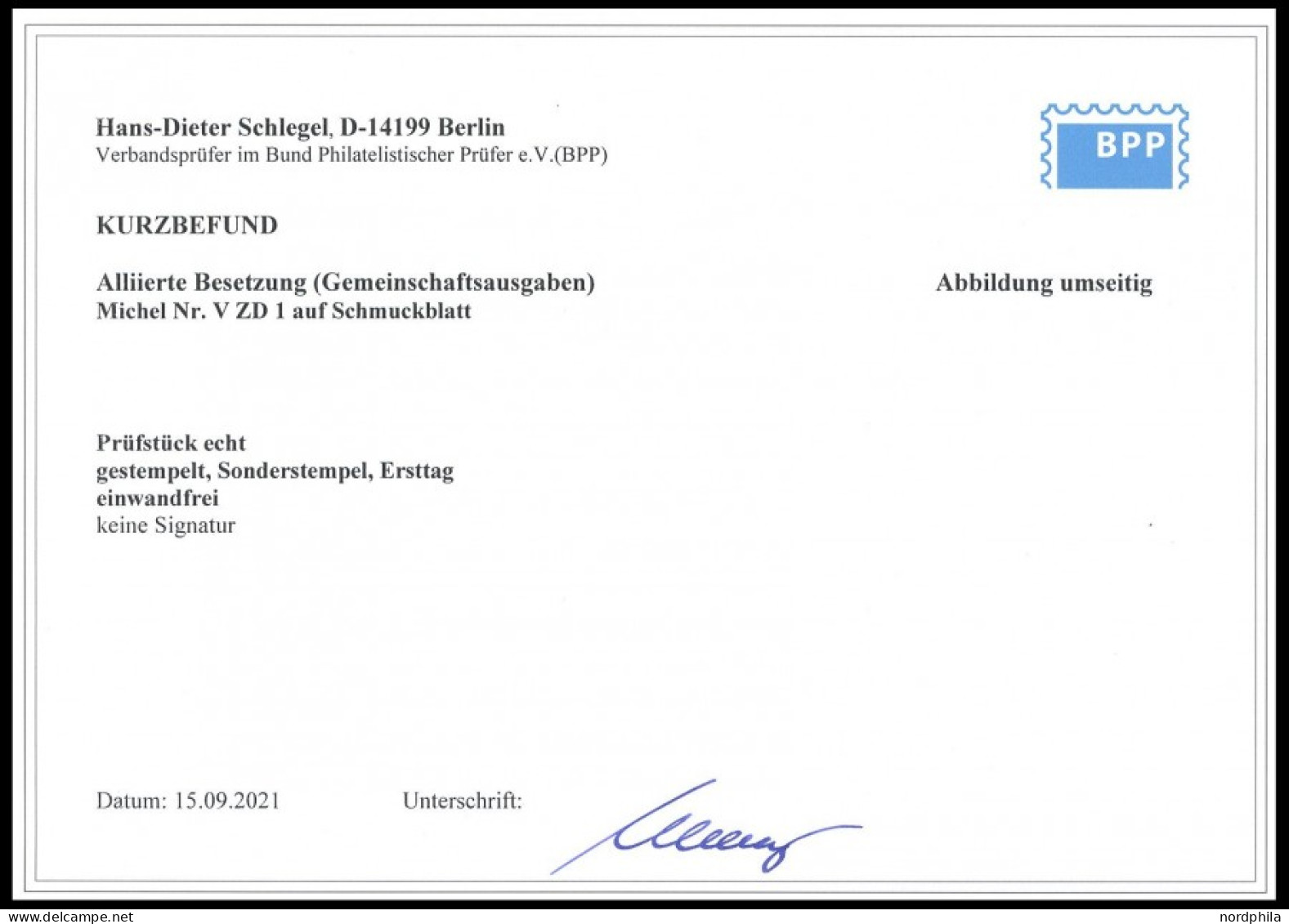 ALLIIERTE BES. VZd 1 BRIEF, 1948, Exportmesse Im Viererblock Auf Schmuckblatt Mit Ersttags-Sonderstempel, Pracht, Kurzbe - Sonstige & Ohne Zuordnung