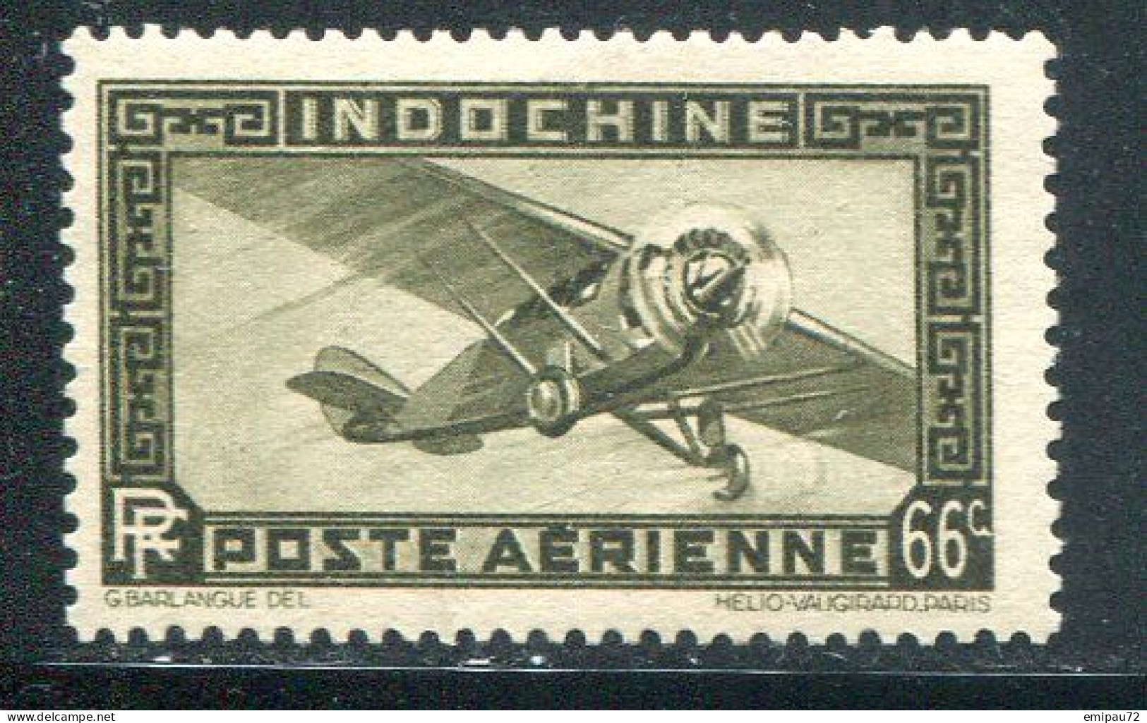 INDOCHINE- P.A Y&T N°10- Neuf Sans Gomme - Luchtpost