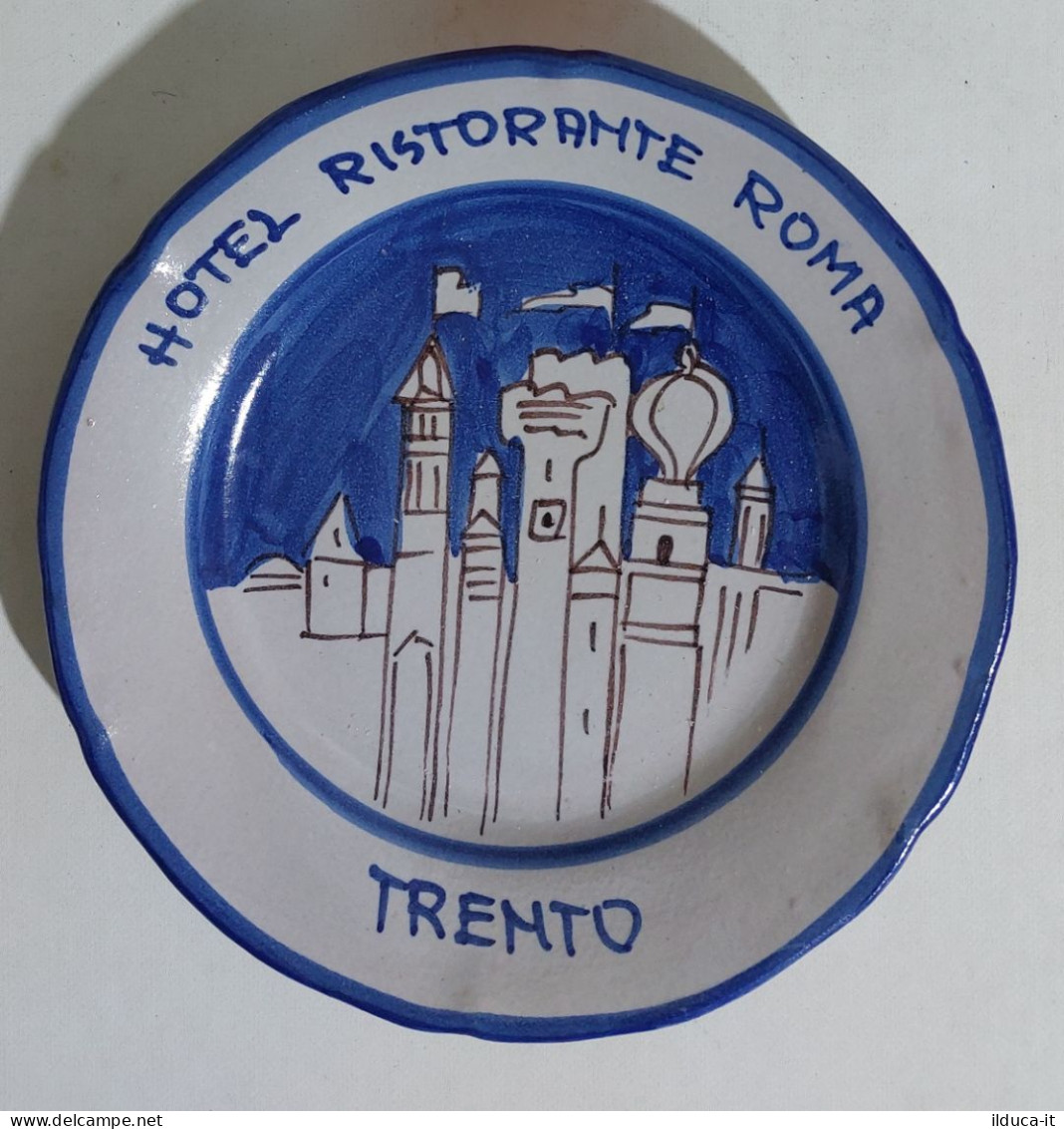 24710 Piatto Buon Ricordo - Hotel Ristorante Roma - Trento - Obj. 'Remember Of'